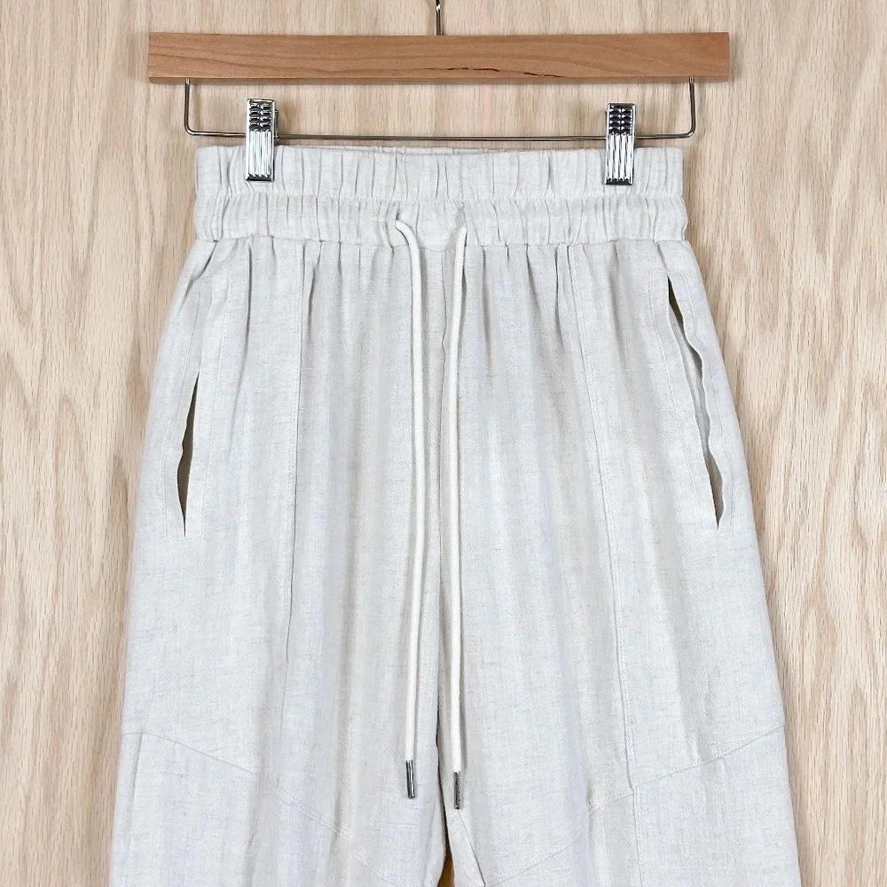 Amaryllis Linen Jogger Pants - Picture 2 of 8